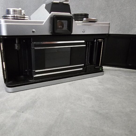 PRAKTICA LTL 3 35MM CAMERA WITH PENTACON 50MM AUTO LENS & LEATHER CASE B1-32 - Picture 6 of 9